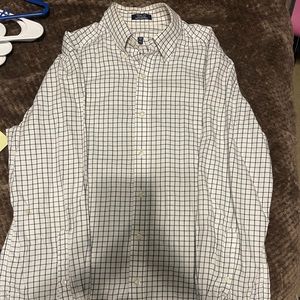 IZOD slim fit checkered long sleeve